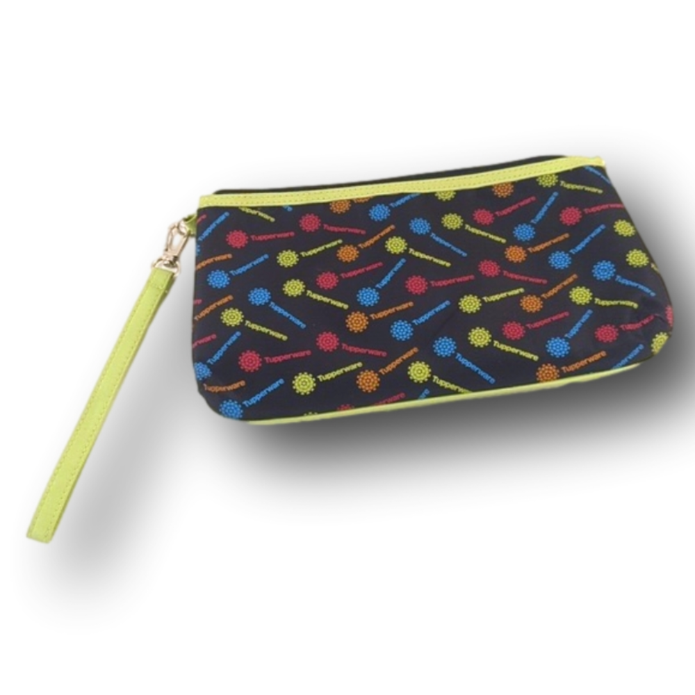 NEW TUPPERWARE wristlet accessories bag with zipper